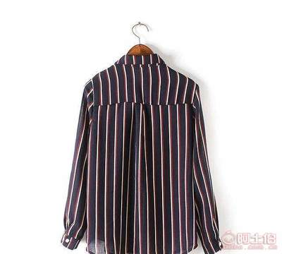 【2016春季新款百搭通勤雪紡條紋長(zhǎng)袖女士襯衫廠家直銷xyl0210】昆山市玉山鎮(zhèn)貝爾雅服飾商行 - 產(chǎn)品庫(kù)